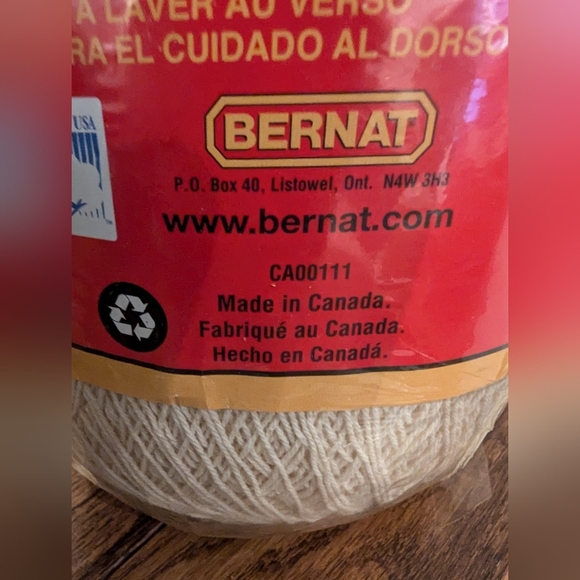 Handicrafter Crochet Cotton by Bernat size 10 100% Cotton 400g - Picture 5 of 6